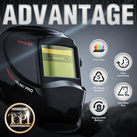YESWELDER LYG-600A helmet true color vision for precise work
