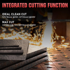 YESWELDER MCT-520 HF TIG arc initiation ensures reliable starts.