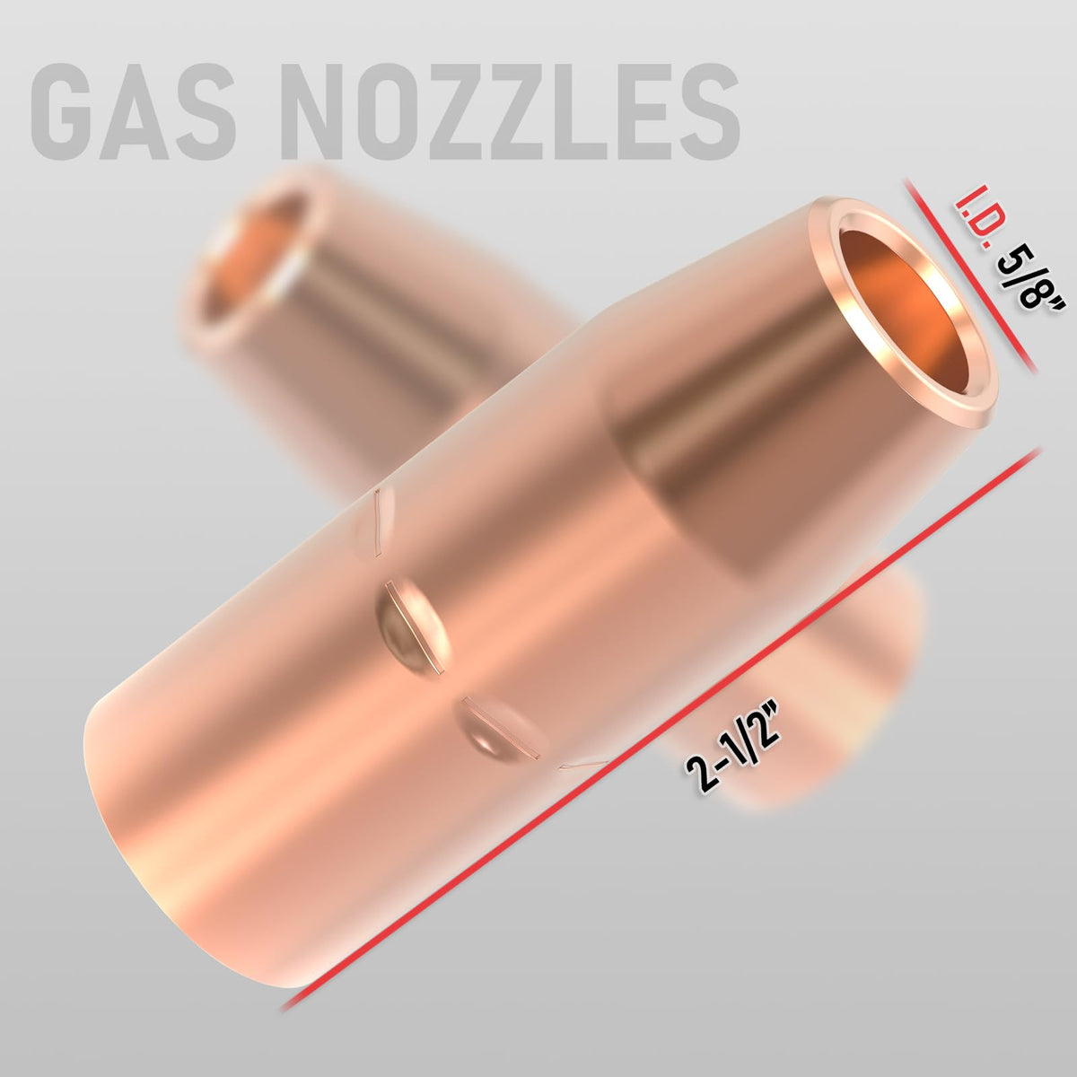 YESWELDER nozzle adapters 169-729 simplify mounting with compatible MIG torches