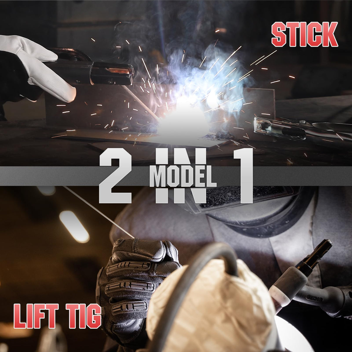 YESWELDER portable welder with lightweight design for easy transport.