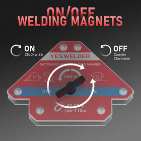 YESWELDER Premium durability magnet resists wear for long-lasting performance.
