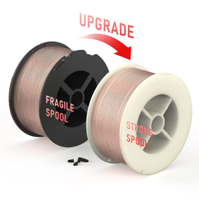 YESWELDER ER70S-6 wire ready for standard shielding gas blends.