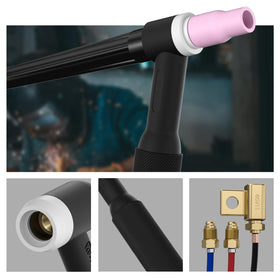 YESWELDER water-cooled TIG torch for stable heat control