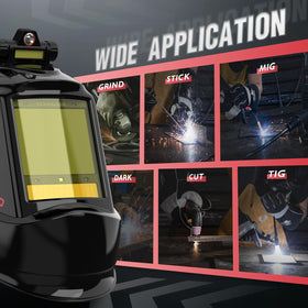 YESWELDER true color optics providing accurate color perception during welding