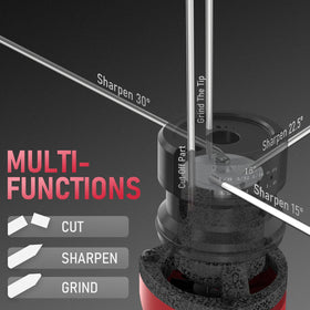 YesWelder tungsten sharpener with diamond wheel for efficient electrode prep