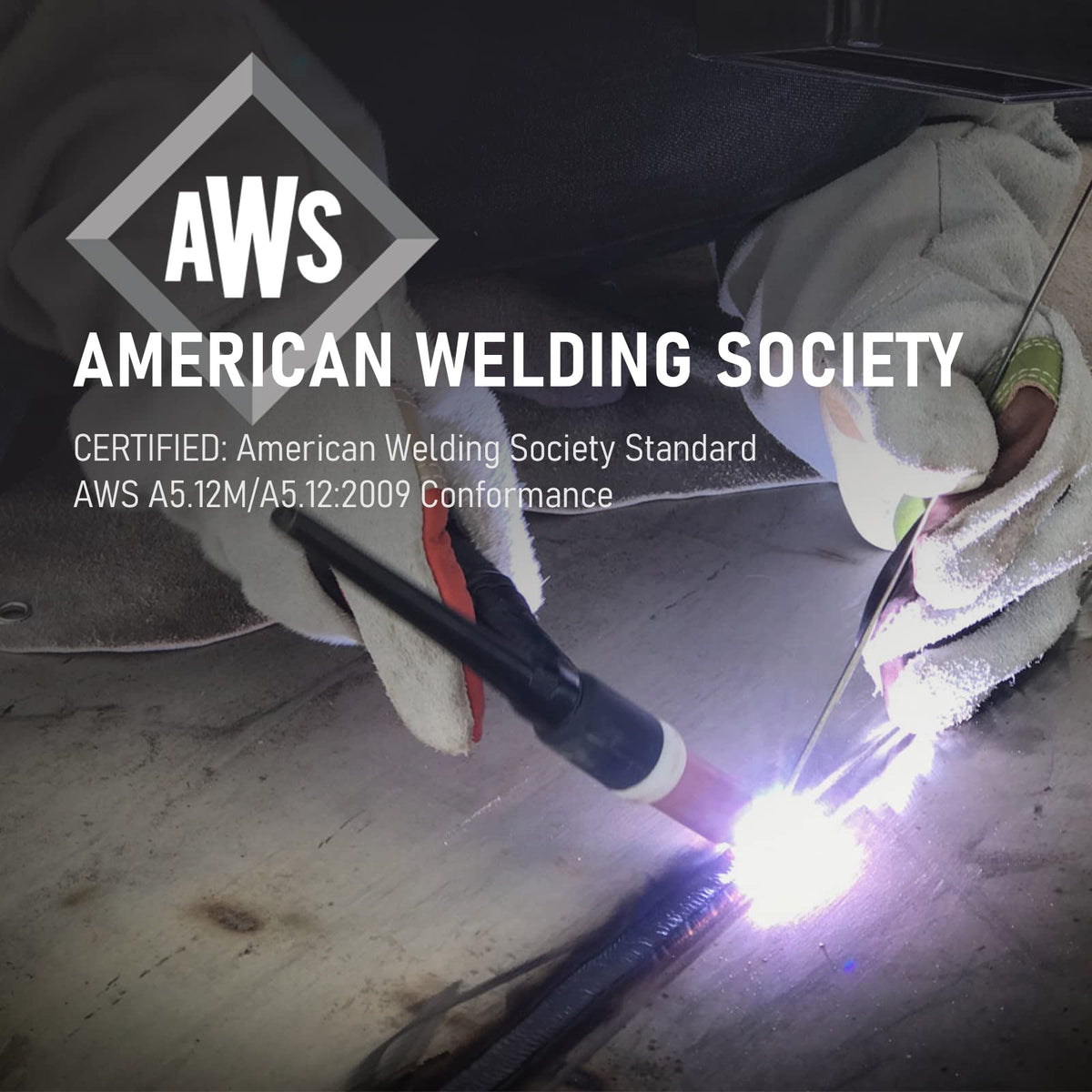YESWELDER WC20 EWCe-2 electrode in vacuum packing preserves quality and longevity.