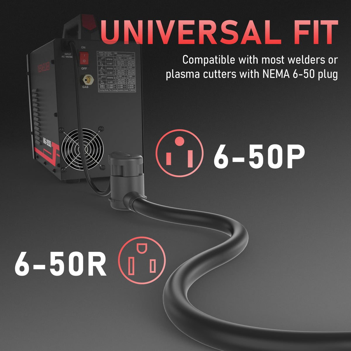 YESWELDER extension fits most welders, ideal for multiple brands.