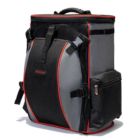 YesWelder welding backpack with helmet catch keeps your helmet within reach on the job.