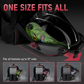 YesWelder welding backpack organization inside highlights 11 interior pockets for tidy tool access.