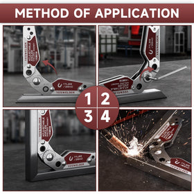 YesWELDER hex wrench included for locking angles on the magnet.