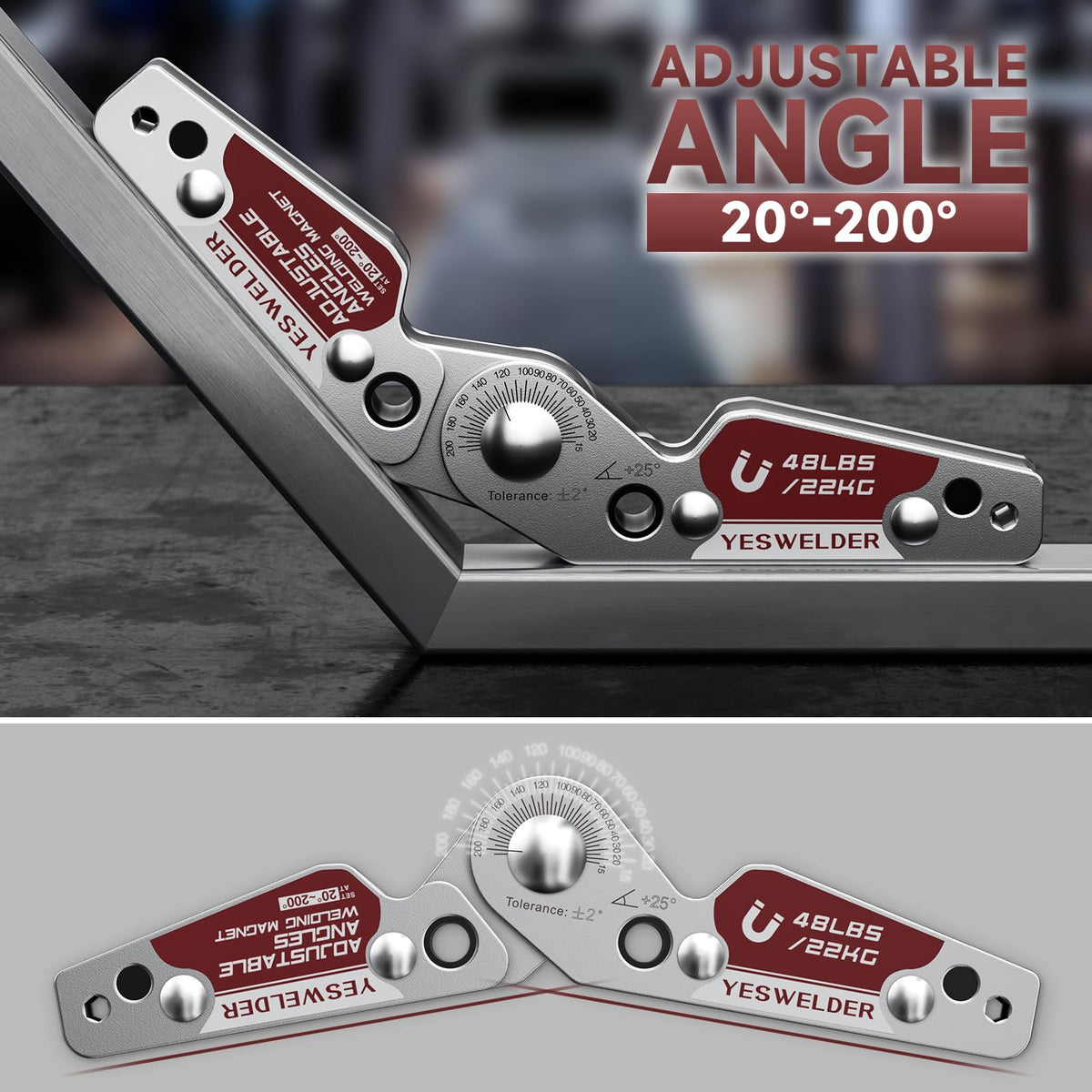 YESWELDER versatile holder for welding, soldering, marking off, and pipe installation