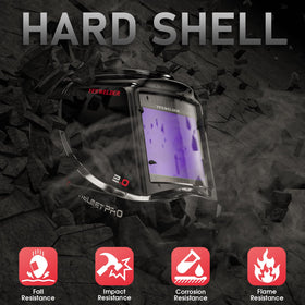 YESWELDER Wide shade range covers TIG, MIG, ARC and more.