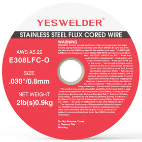 YesWelder .030 inch diameter wire for precise stainless joins