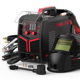 YesWelder YWM-160 MIG welder front view for multiprocess versatility