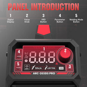 YESWELDER dual voltage enables 110V or 220V operation for versatility.