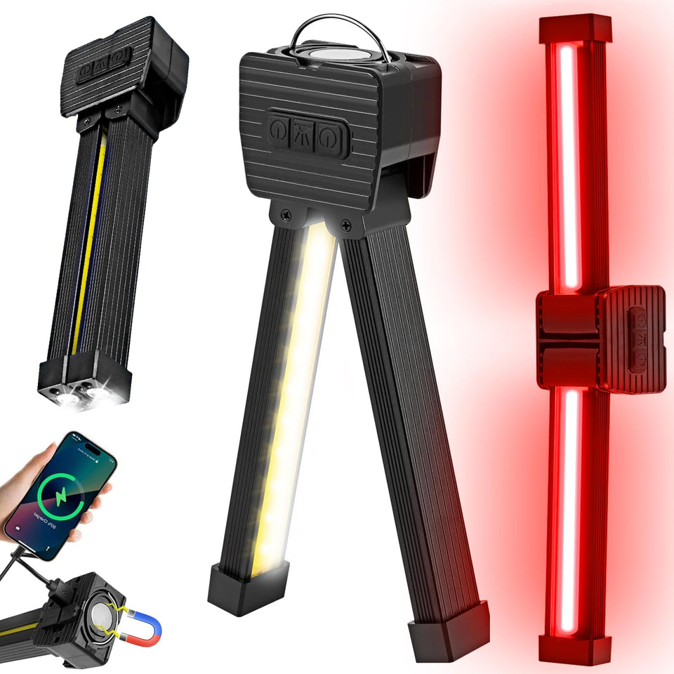 YETHKE Gym Lamp with foldable hook for portable gym lighting during posing