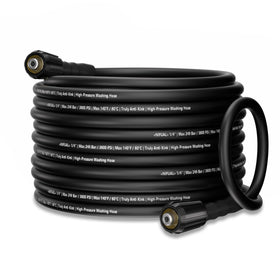YETIANICAL NIFUAL 50ft hose extends reach for driveways and patios.