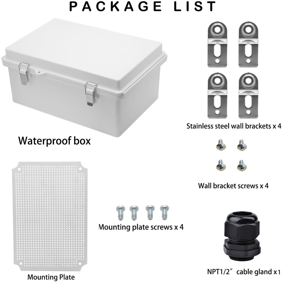 YETLEBOX ABS plastic body emphasizes impact resistance and long life