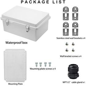 YETLEBOX ABS plastic body emphasizes impact resistance and long life