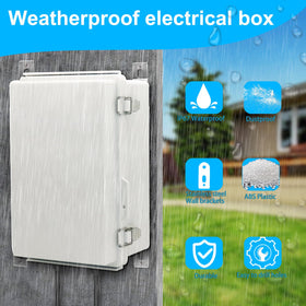 YETLEBOX IP67 enclosure side view showing cable glands for wiring ease