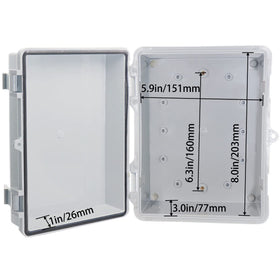 YETLEBOX mounting plate and wall brackets demonstrate easy installation.