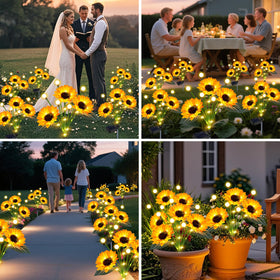 yeuago solar sunflower gift box ready for gifting, perfect for birthdays and Mother's Day