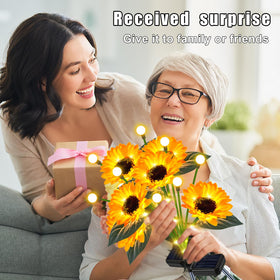 yeuago sunflowers brighten summer nights for cozy family moments