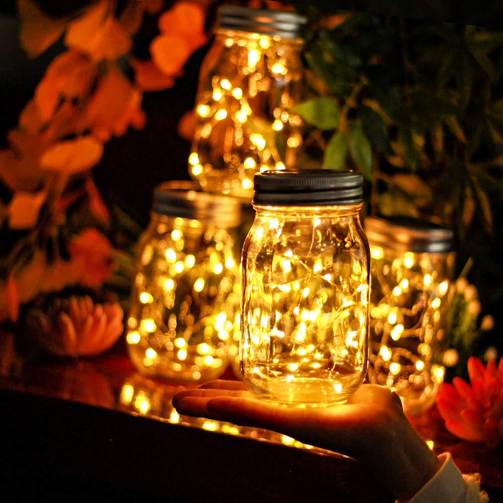 yeuago waterproof outdoor lights withstand weather for patio ambiance.