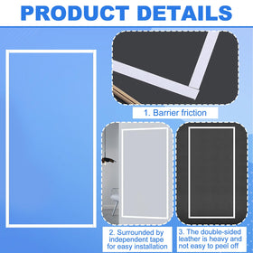 YEXEXINM lens cover 22x10in guards the cabinet lens against debris