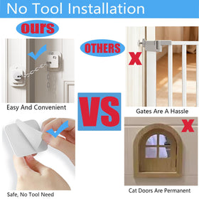 YEYA 3M adhesive backing enables tool-free installation.