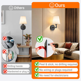 YHCDLAMP bedside night light for gentle nighttime illumination