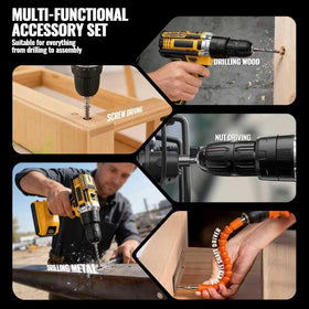 YHTQX compact toolbox keeps bits and accessories organized and ready