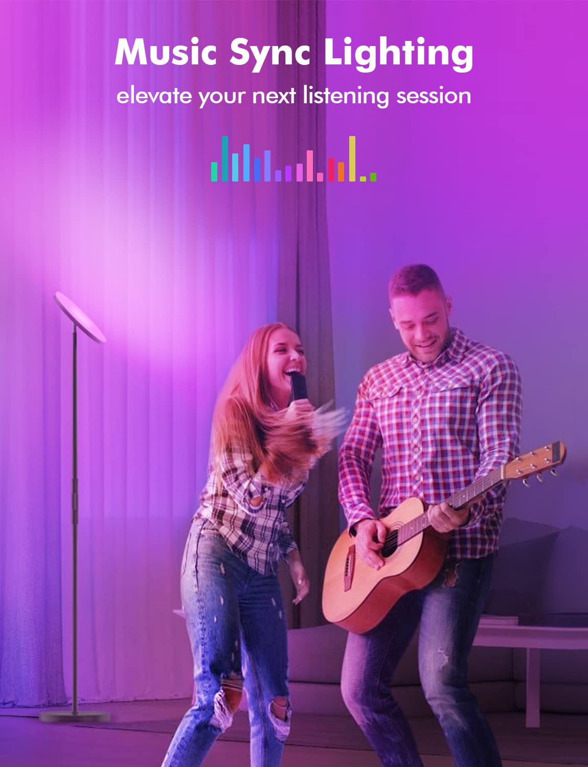 YHW ambience-ready lighting for living rooms and bedrooms.