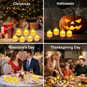YiaMia flameless candles are family-friendly for homes with kids and pets