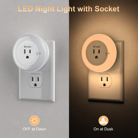 YiaMia touch-dimming controls 3 brightness levels for customizable glow.
