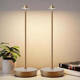YIBEN 2Pack rechargeable cordless table lamp set for flexible desk lighting and ambiance.