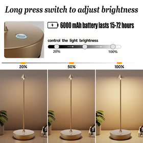 YIBEN dimmable and color temperature control for customizable ambiance.