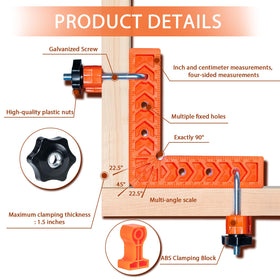 YICYIO engineering plastic clamp emphasizes durable construction for repeated tasks.