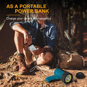 YIERBLUE adjustable foldable stand enables hands-free operation.
