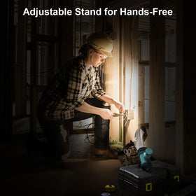 YIERBLUE long-lasting battery spotlight lasts up to 12 hours on low