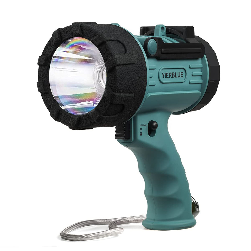 YIERBLUE spotlight 1,000,000 lumens for wide area illumination
