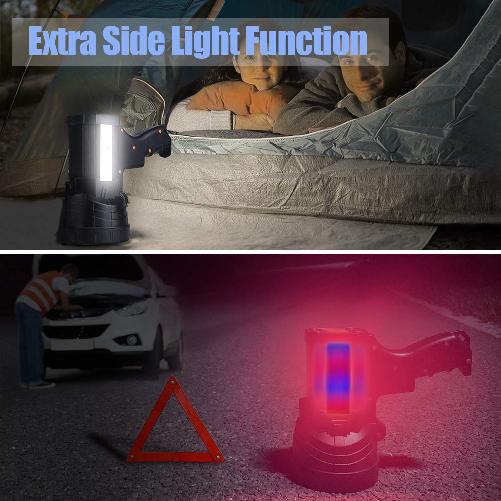 YIERBLUE camping lantern mode with floods for ambient lighting on campsites