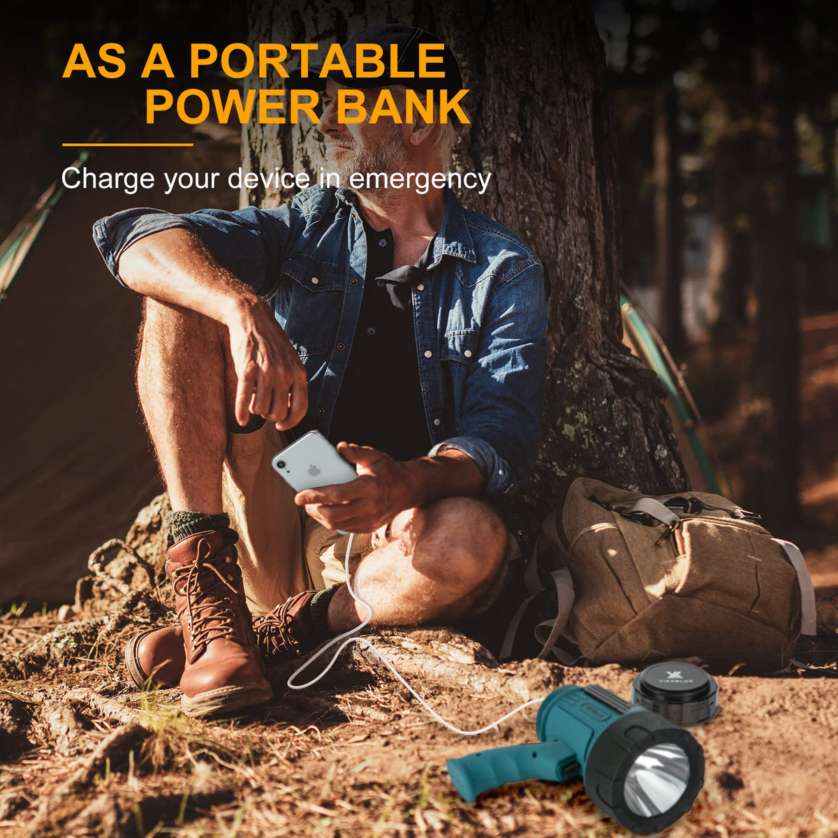 YIERBLUE long lasting battery supports up to nine hours on low
