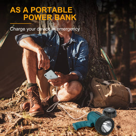 YIERBLUE Spotlight floating-design stays buoyant if dropped