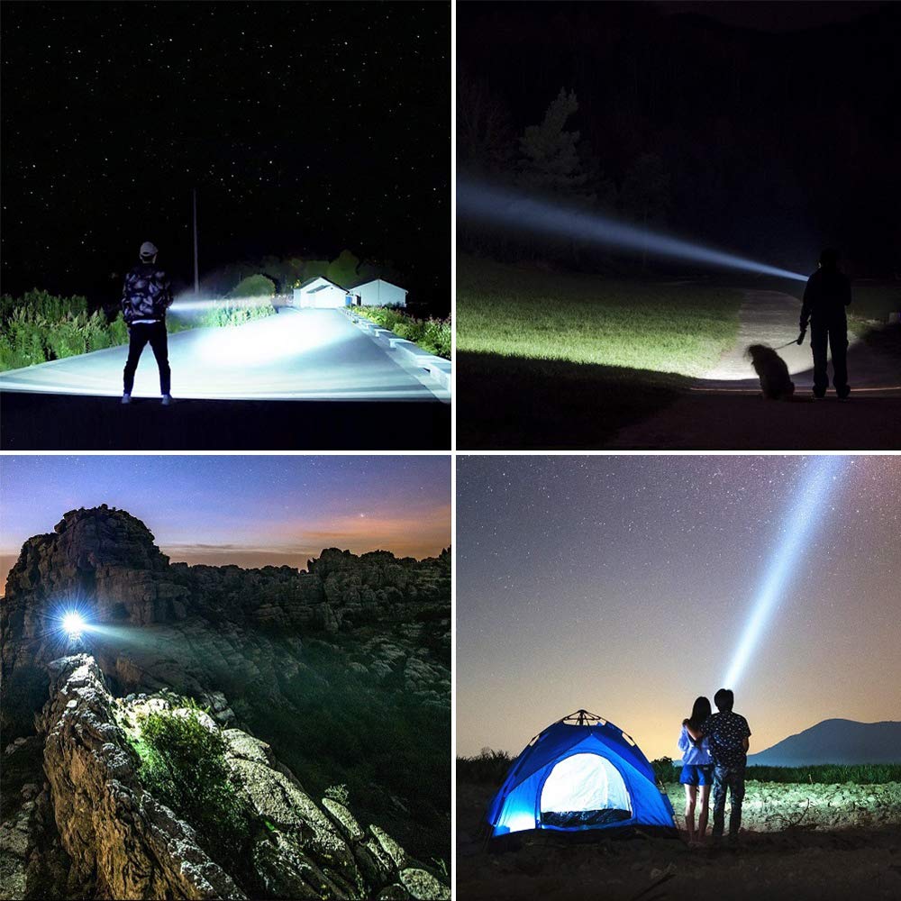 YIERBLUE foldable tripod enables hands-free use in camp or work