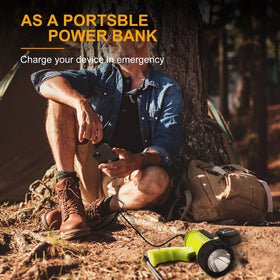 YIERBLUE spotlight demonstrates IP67 waterproof durability in harsh conditions