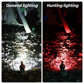 YIERBLUE top-mounted stand provides hands-free lighting during activities.