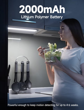 YIGER motion sensor light detects presence for hands-free night lighting.