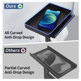 In-use shot shows one active roll and storage within arm's reach.