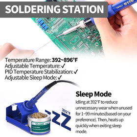 YIHUA 853D-pid-temperature-control ensures stable temperatures for consistent joints.